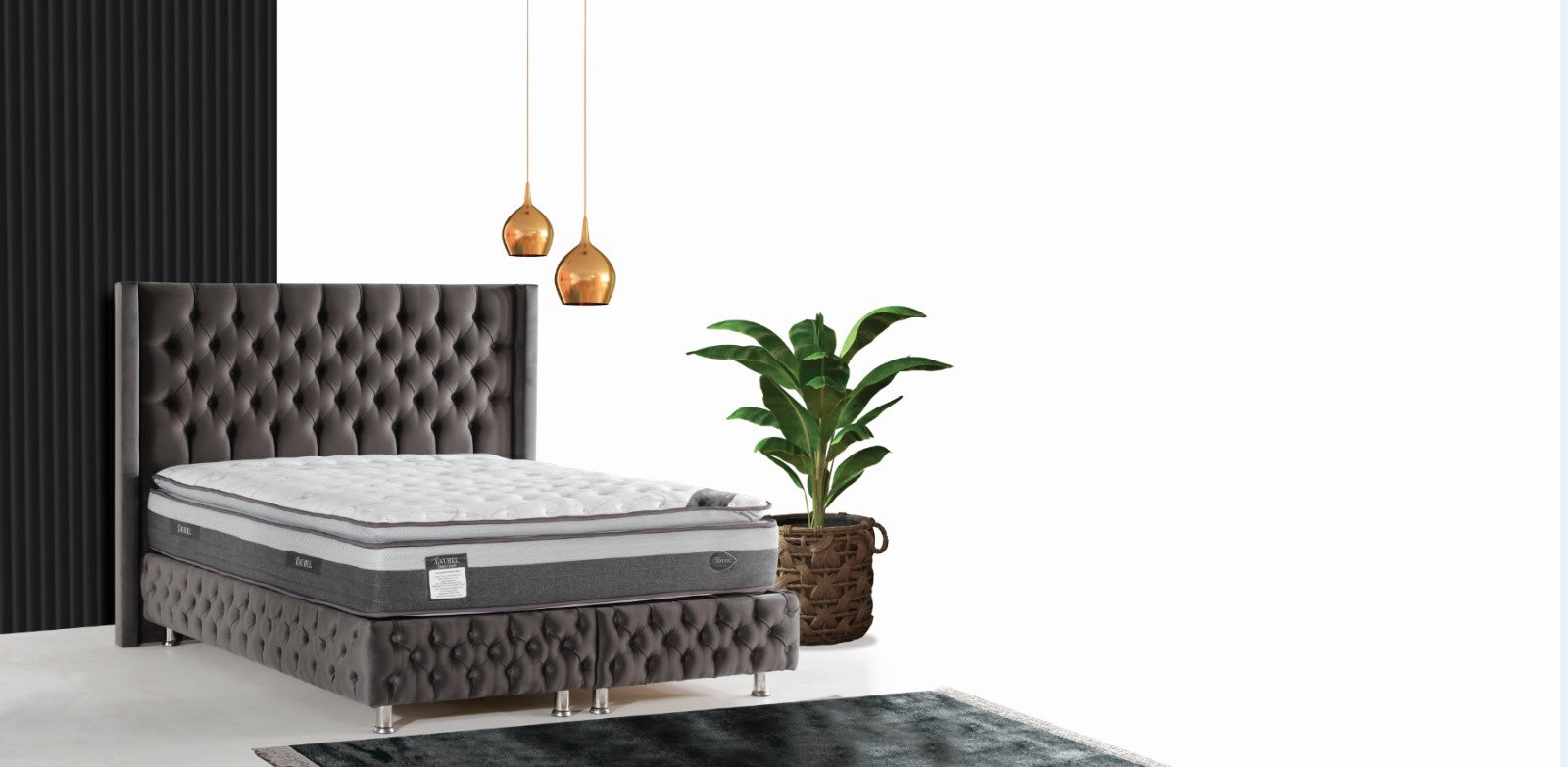 Κρεβάτι CLOUD υφασμάτινο OEM