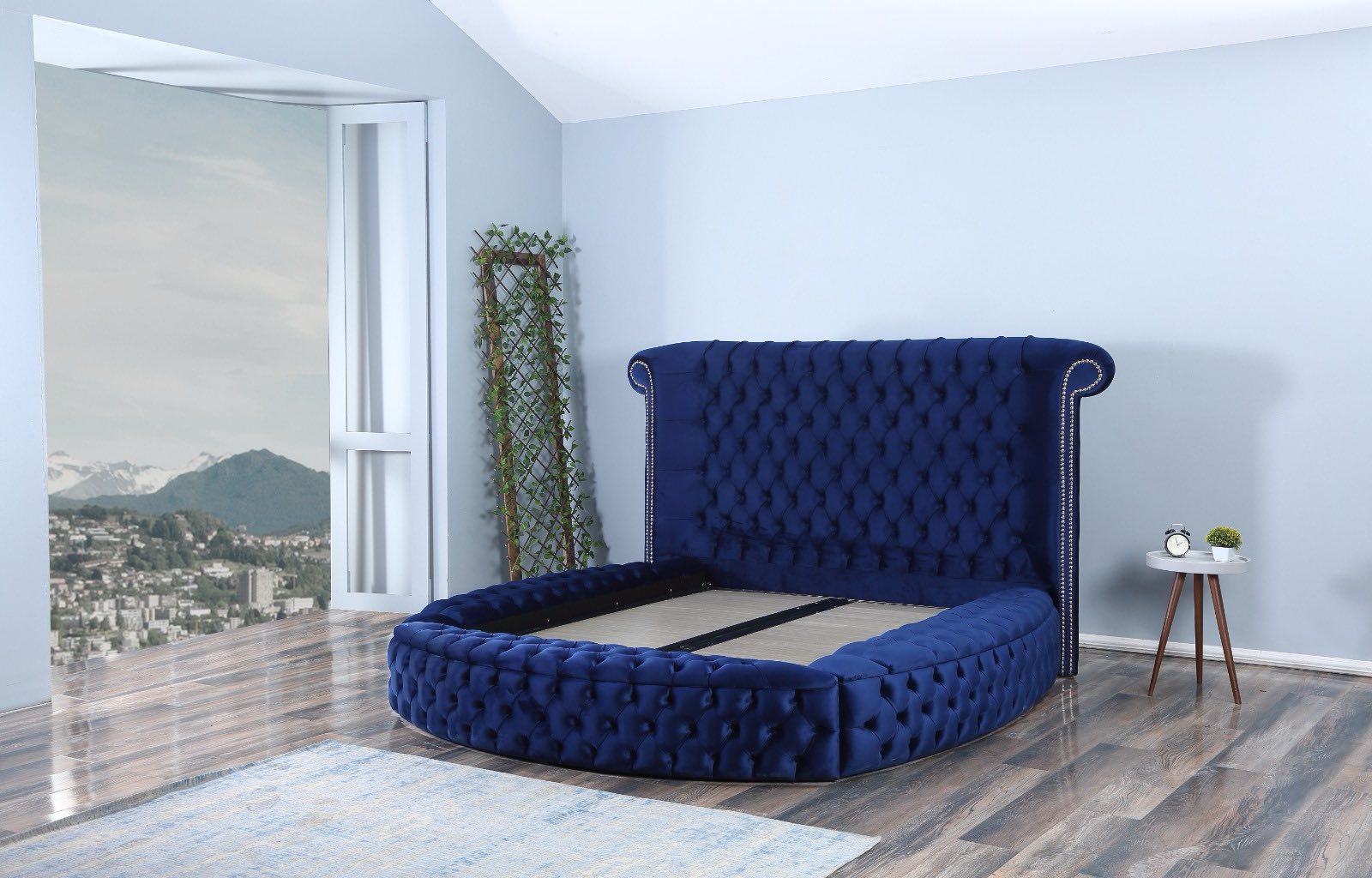 Κρεβάτι WINSCONSIN υφασμάτινο OEM