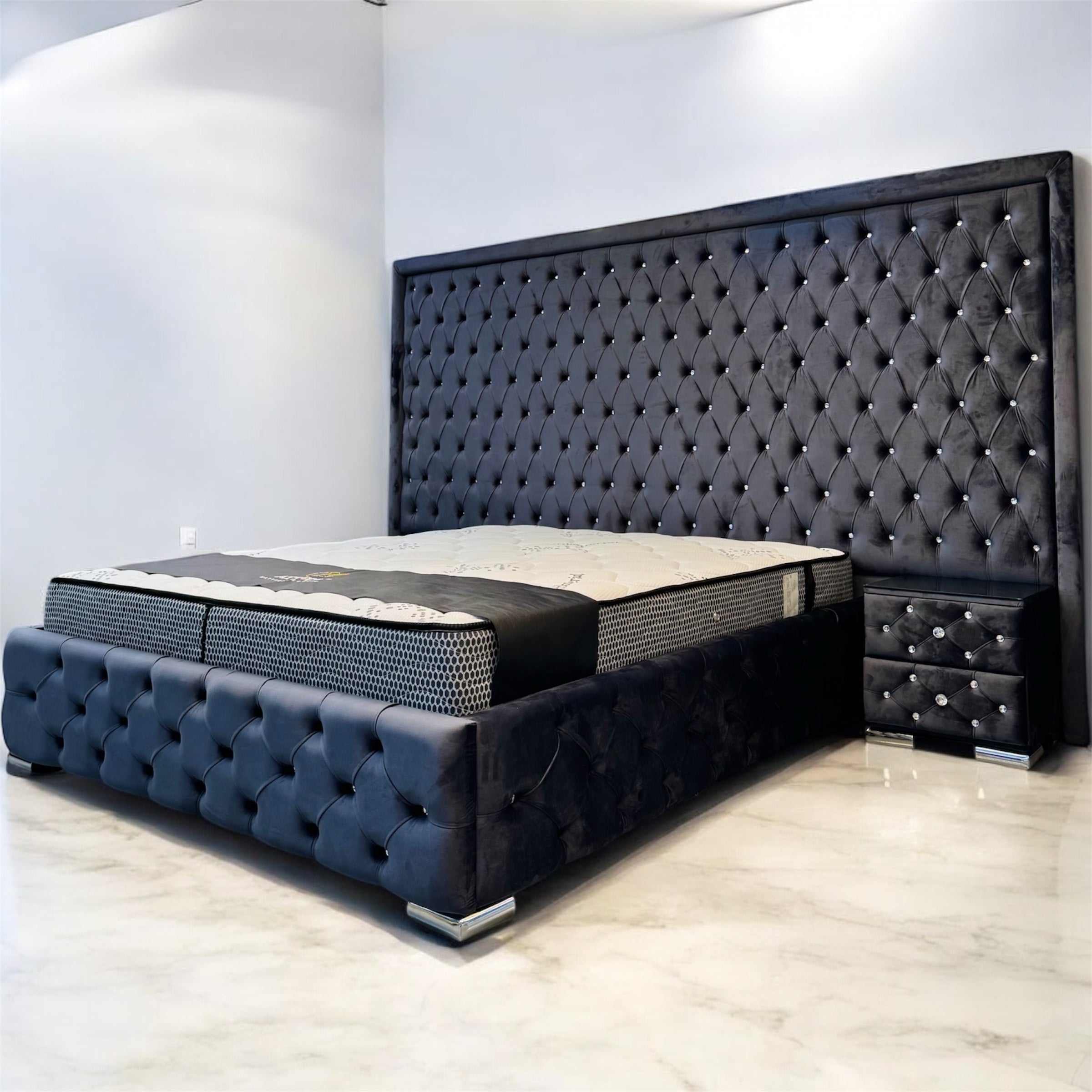 Κρεβάτι APOLLO King 280Χ180 Υφασμάτινο GV