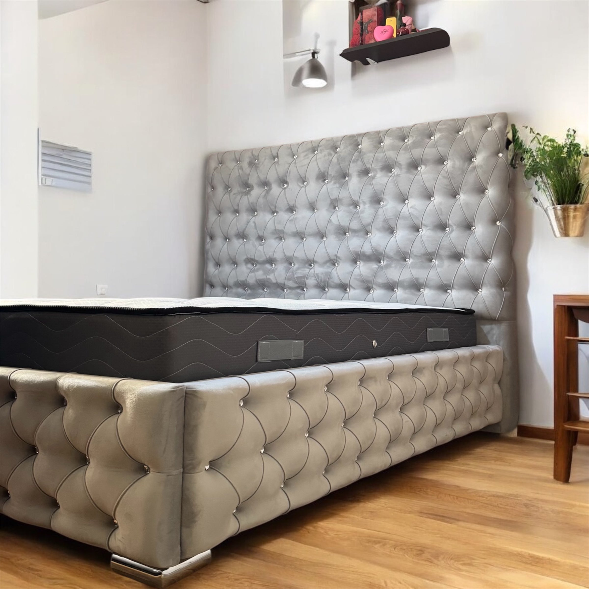 Κρεβάτι AKTIVA Eko 1.60X2.00 υφασμάτινο GV