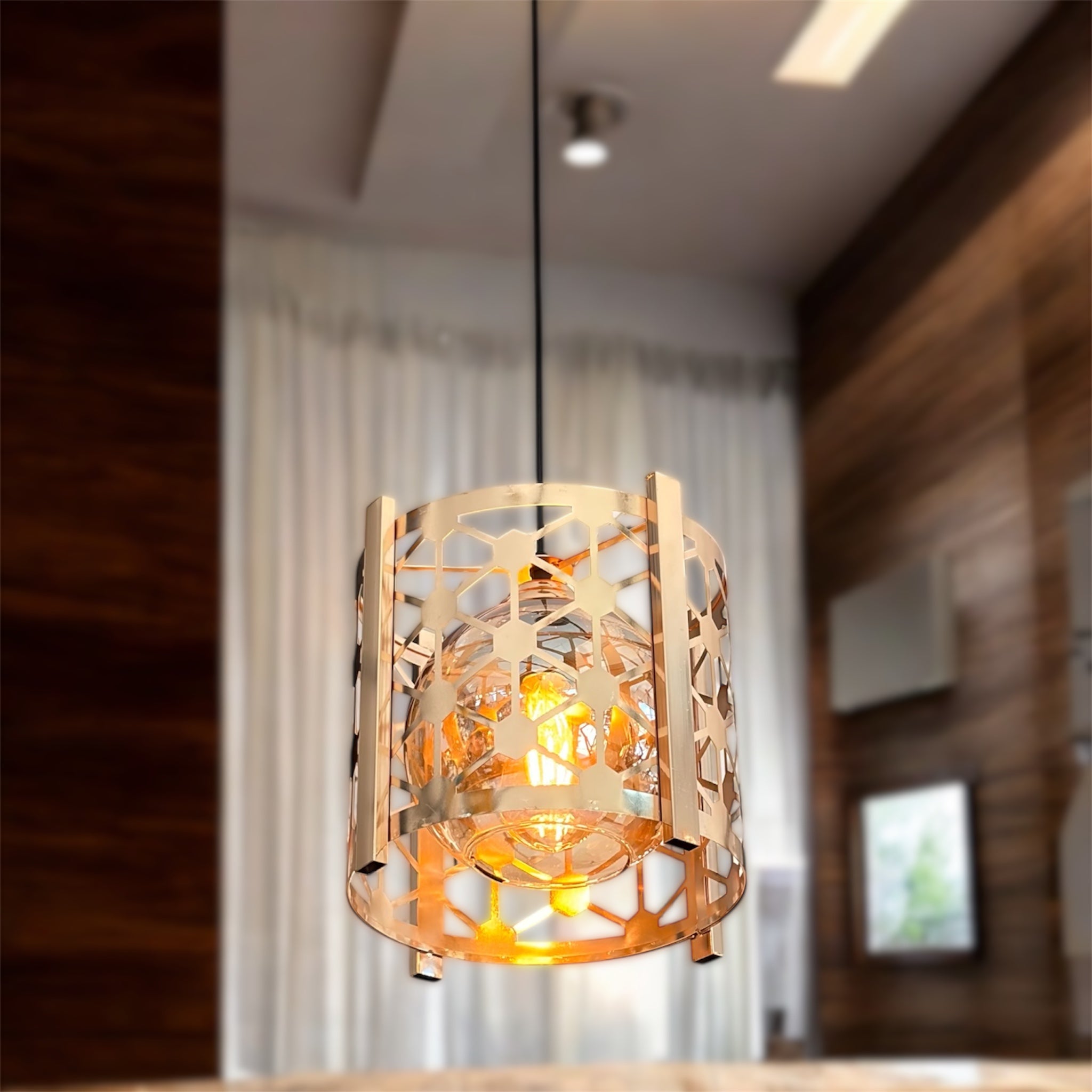 Μονόφωτο φωτιστικό gold OEM