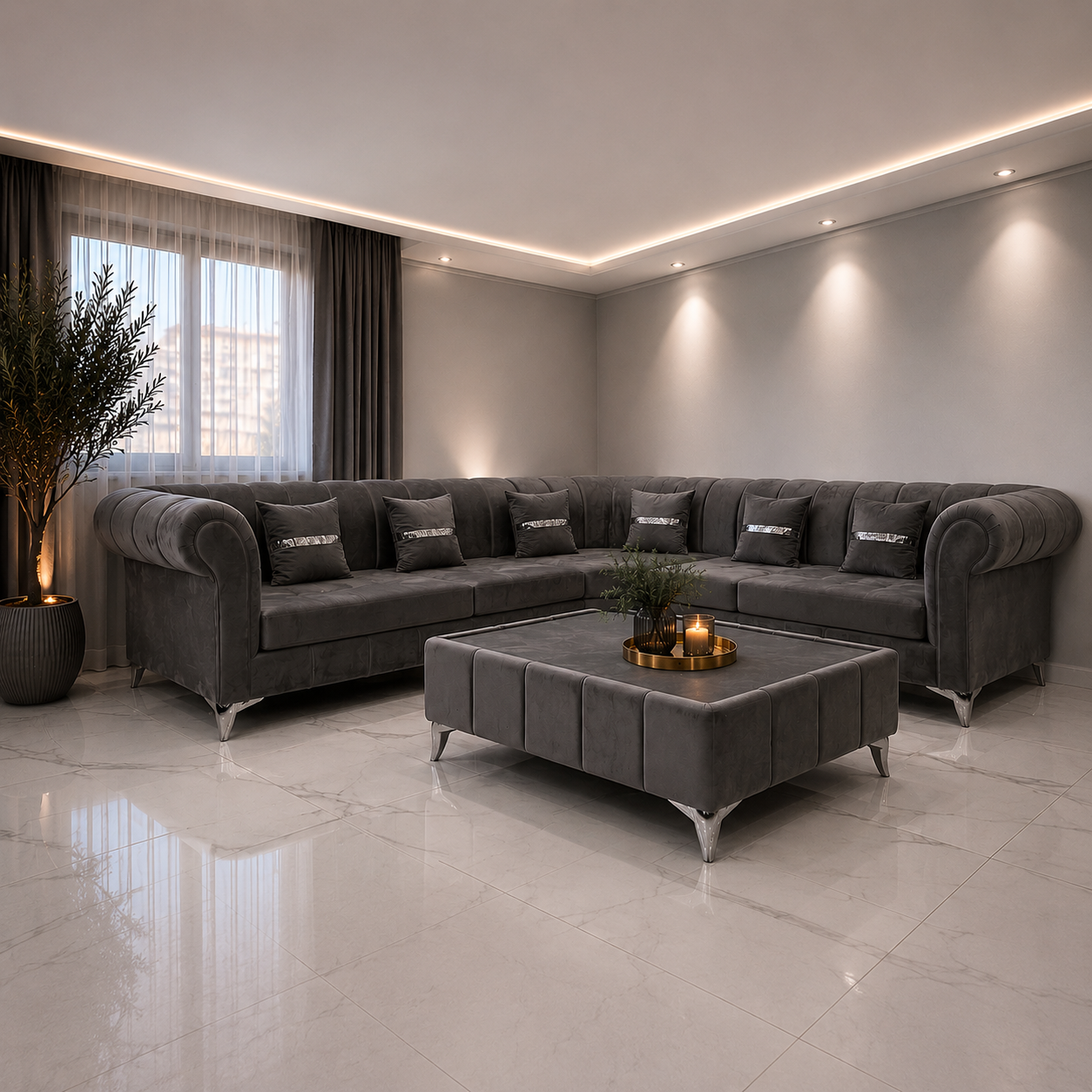 Hermes — Custom Luxury Sofa