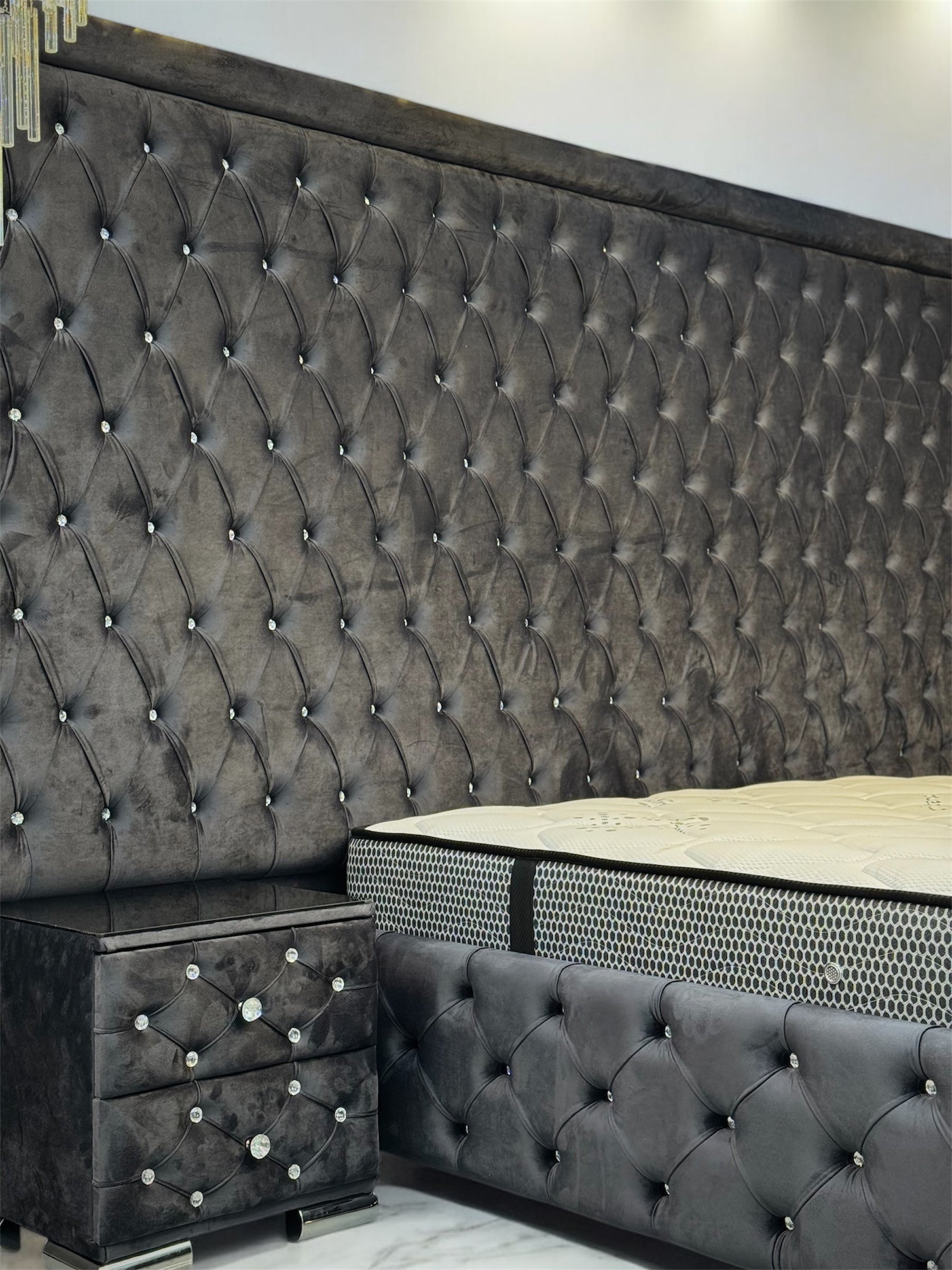 Κρεβάτι APOLLO King 280Χ180 Υφασμάτινο GV