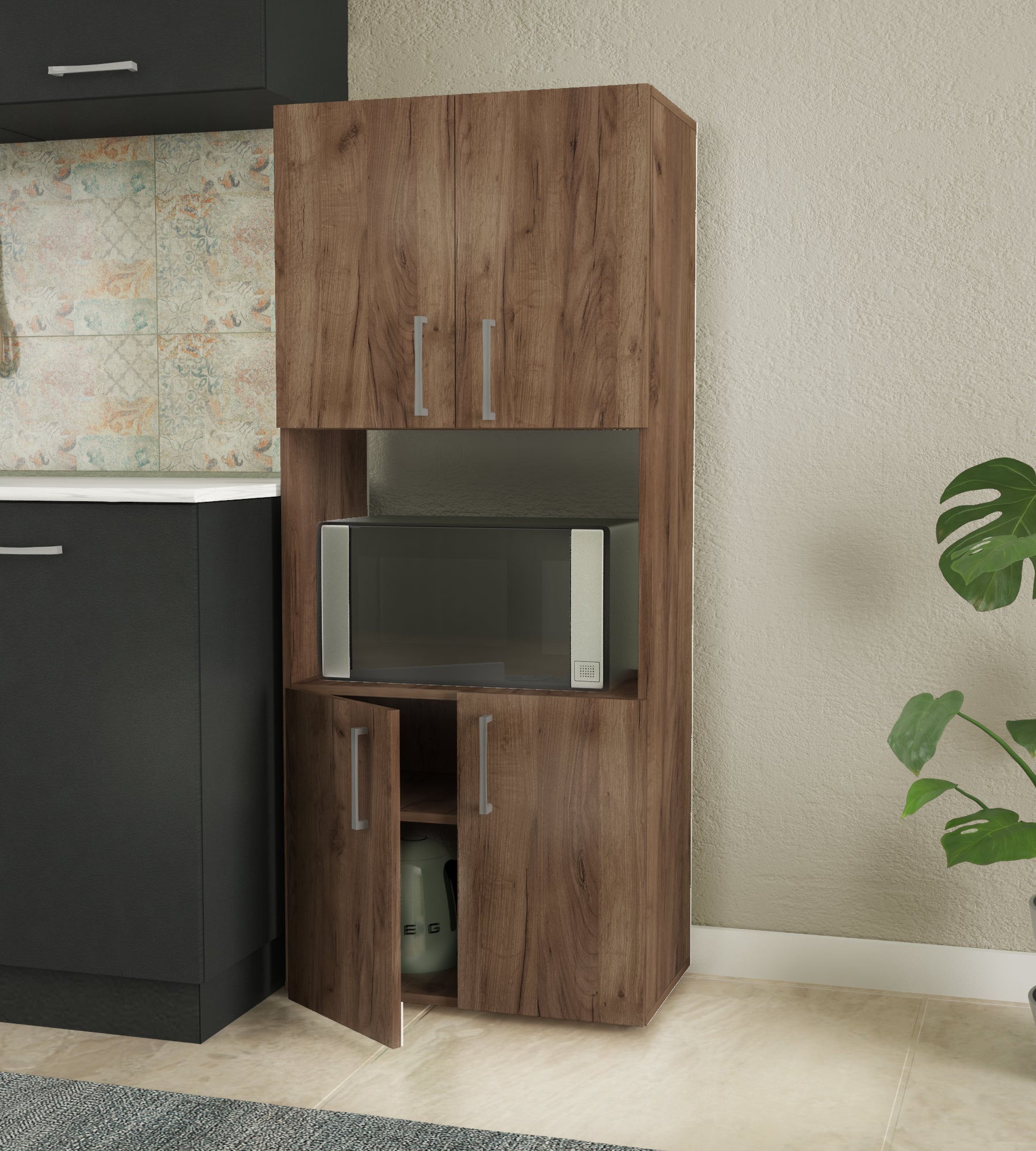 Επιδαπέδιο Ντουλάπι 60x32x140cm