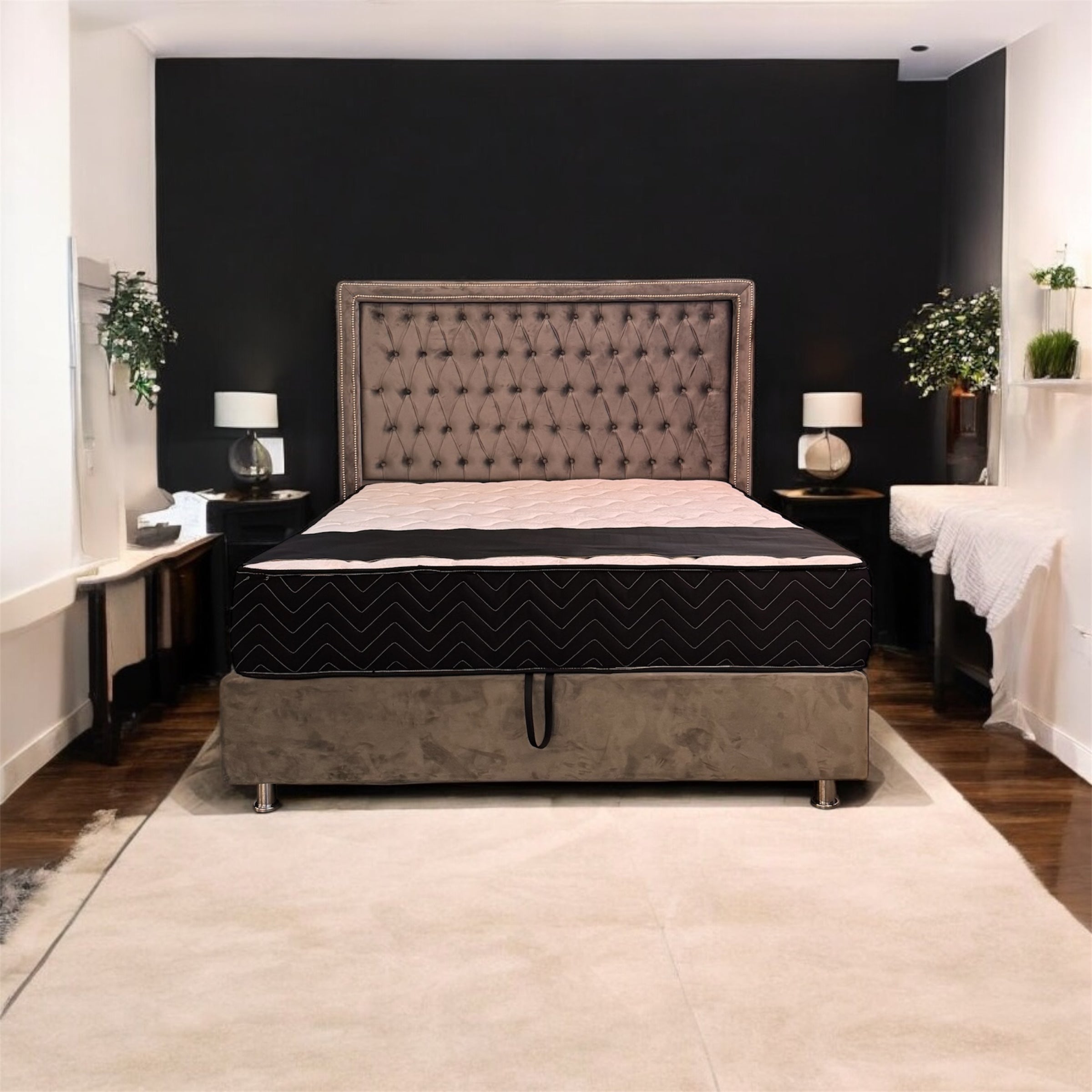 Κρεβάτι διπλό APOLLO υφασμάτινο OEM