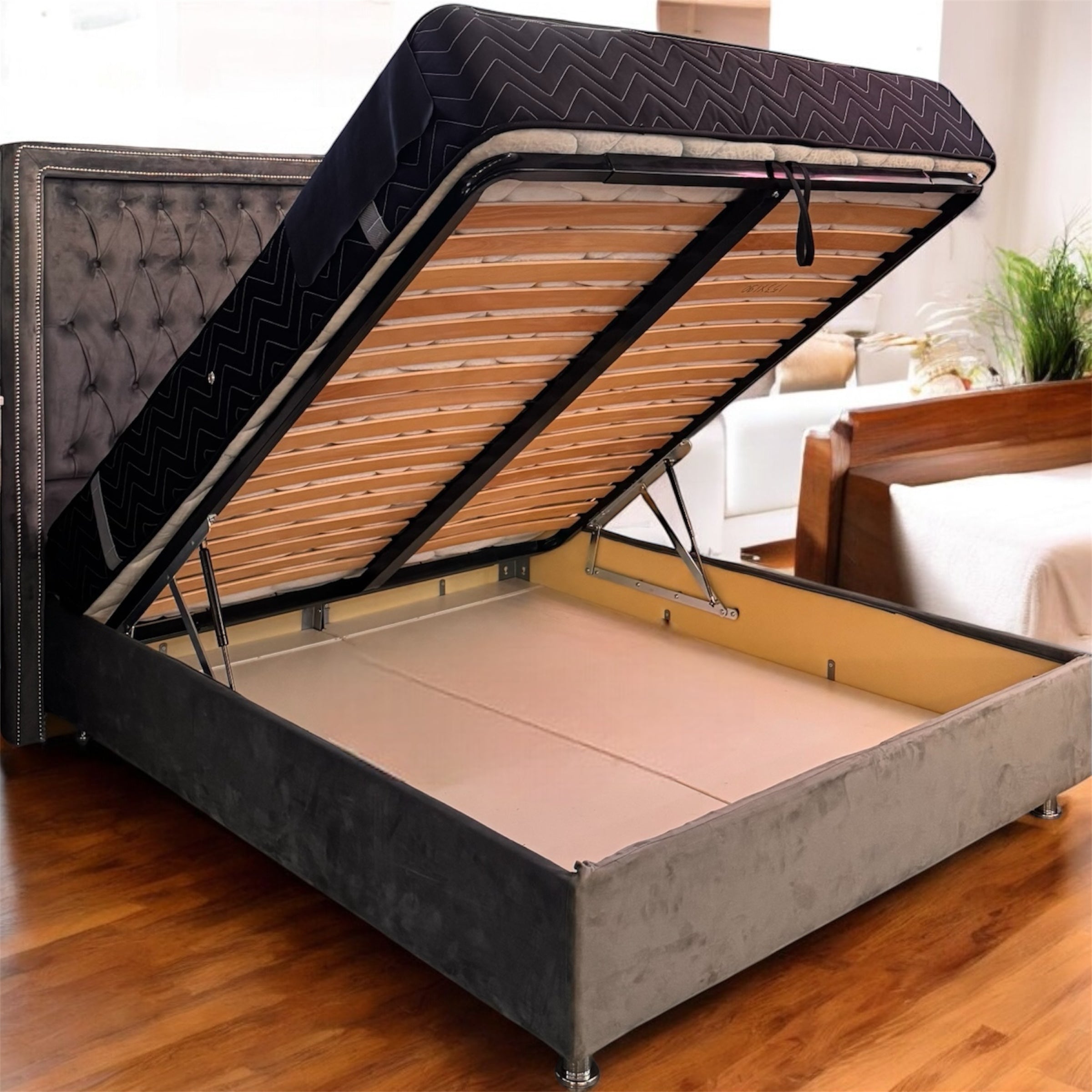 Κρεβάτι διπλό APOLLO υφασμάτινο OEM