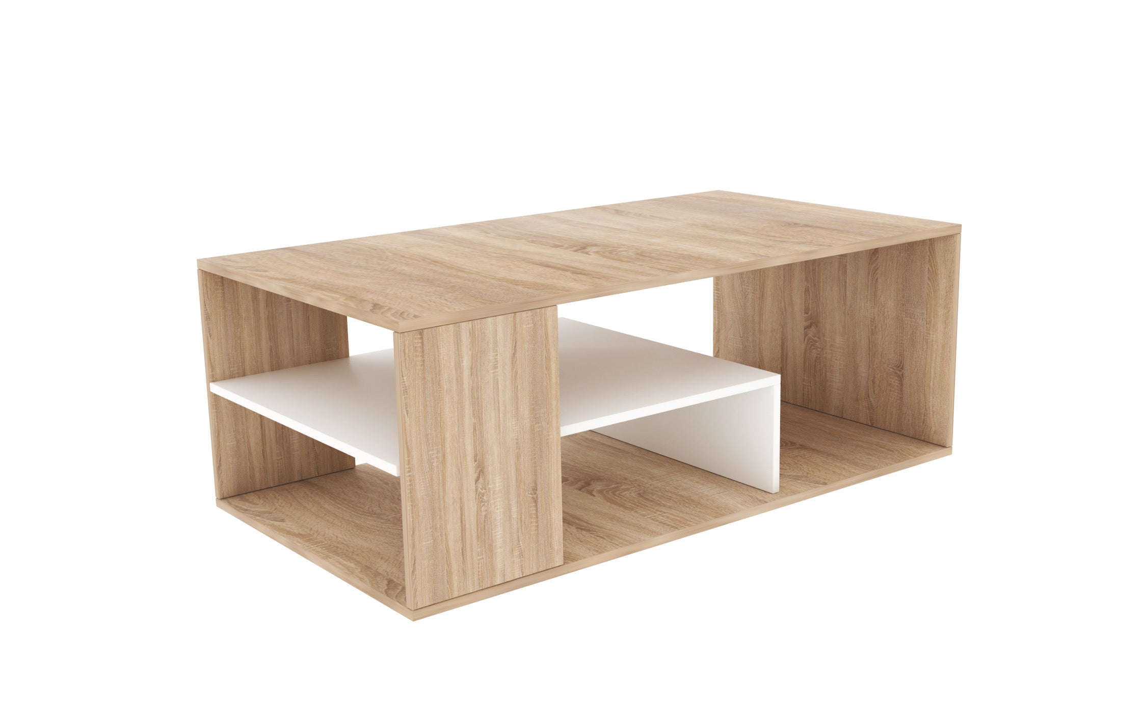 Τραπεζάκι Σαλονιού Μελαμίνης Μ110xΠ60xΥ42 KITWOOD