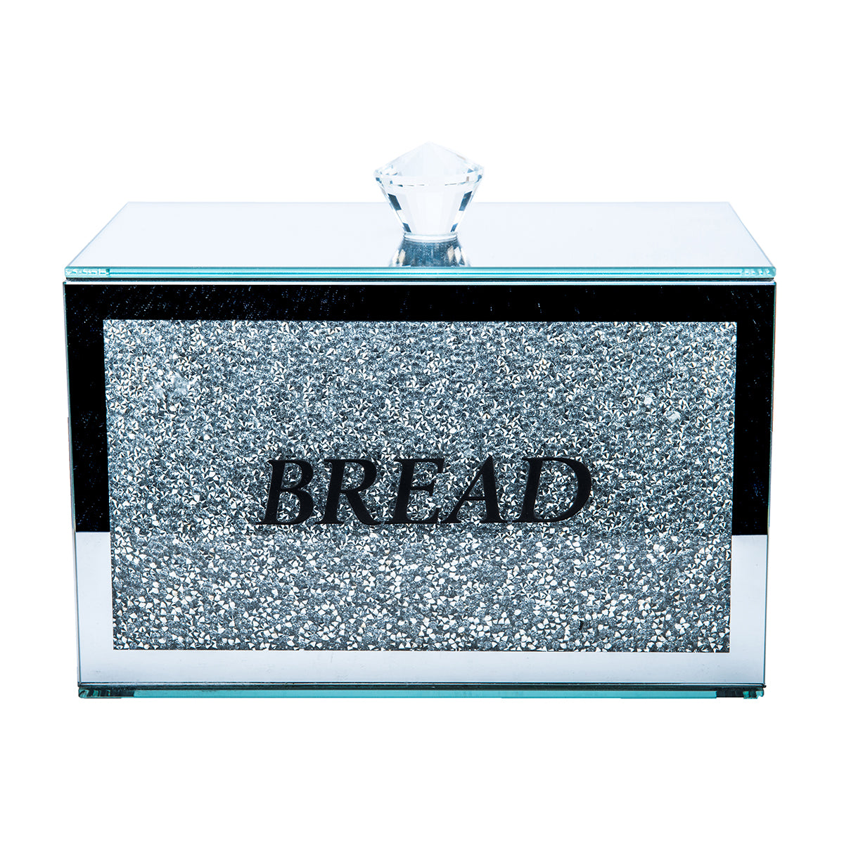 Ψωμιέρα με καπάκι luxury με στράς OEM