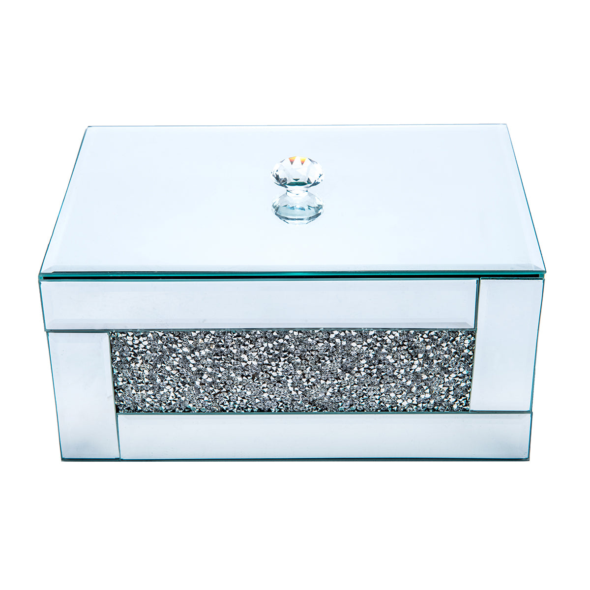 Μπιζουτιέρα με καπάκι luxury με στράς OEM