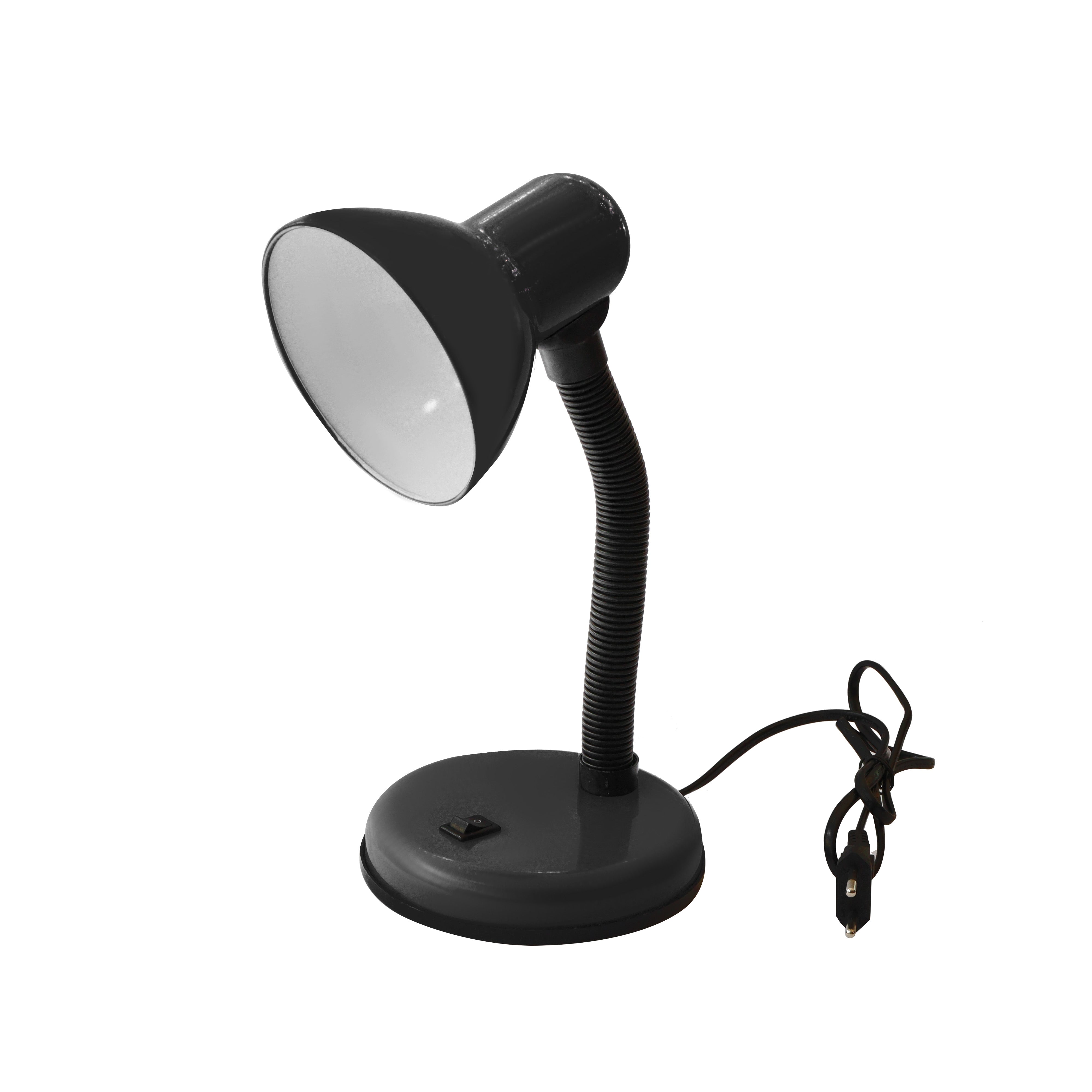 Student Φωτιστικό Γραφείου 14x32cm Μαύρο