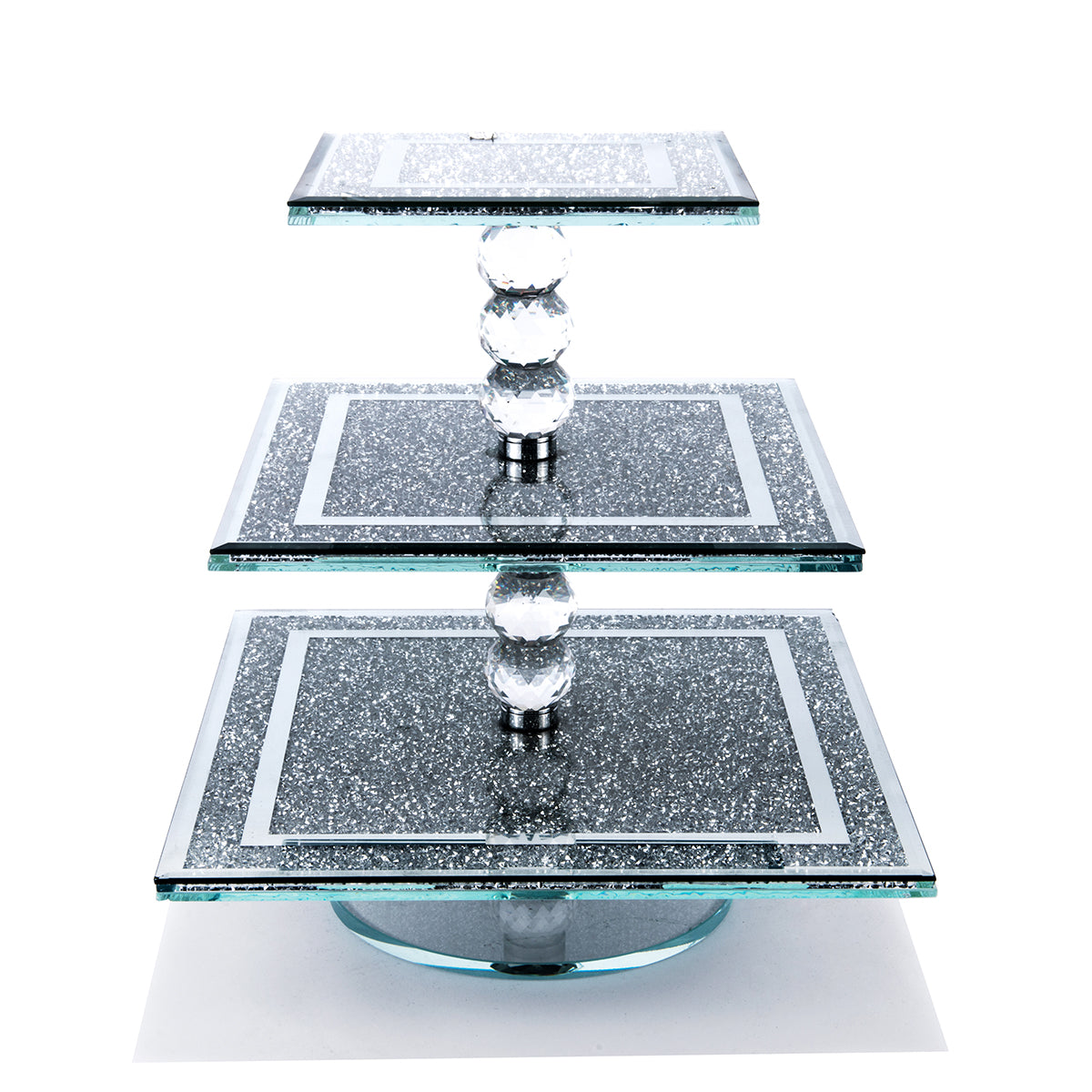 Σταντ τριόροφο luxury με στράς 21Χ25 OEM