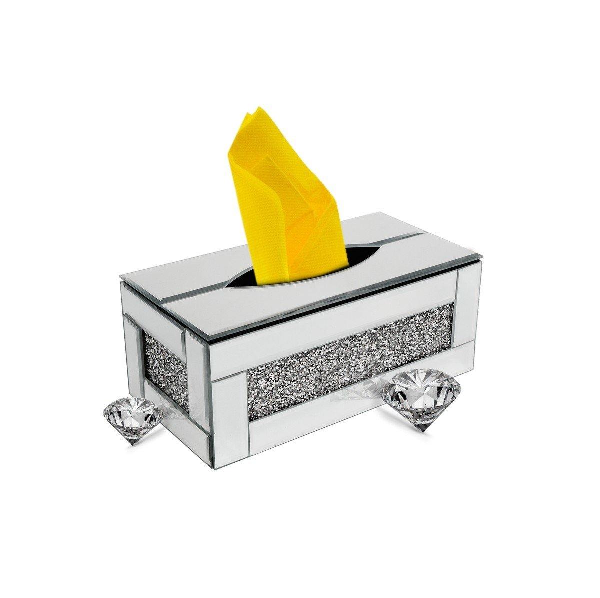 Χαρτοπετσετοθήκη luxury με στράς OEM - GVMarket