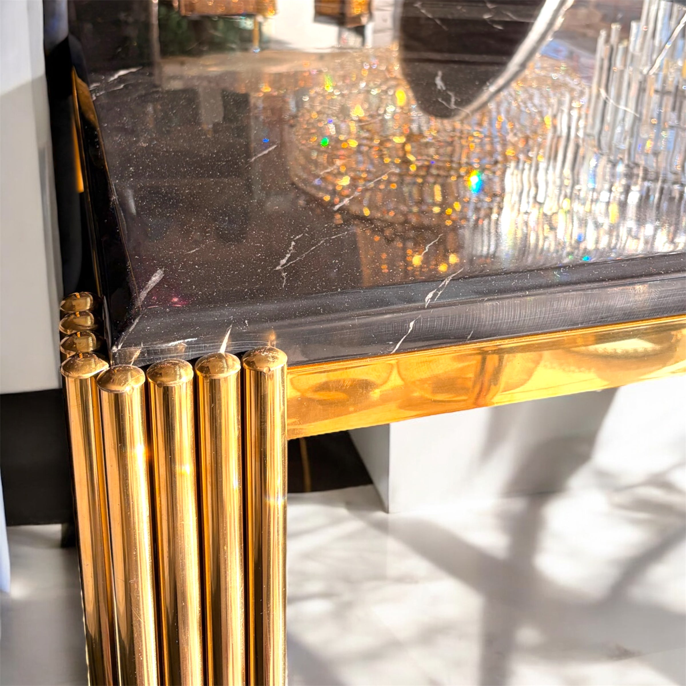 Τραπεζαρία σαλονιού μαρμάρινη