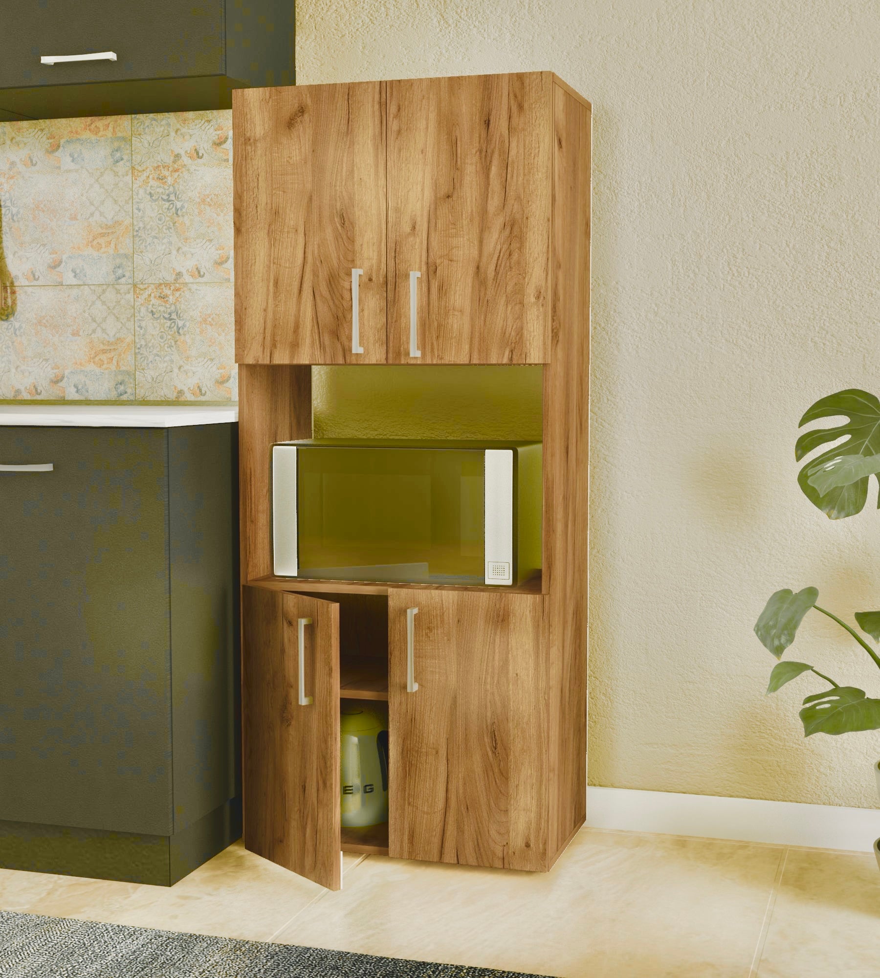 Επιδαπέδιο Ντουλάπι 60x32x140cm