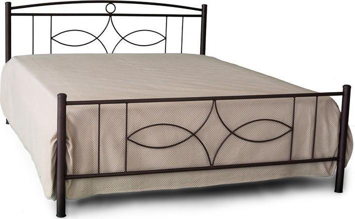 Κρεβάτι με στρώμα  140χ200 υπέρδιπλο με επιλογές χρωμάτων OEM - GVMarket